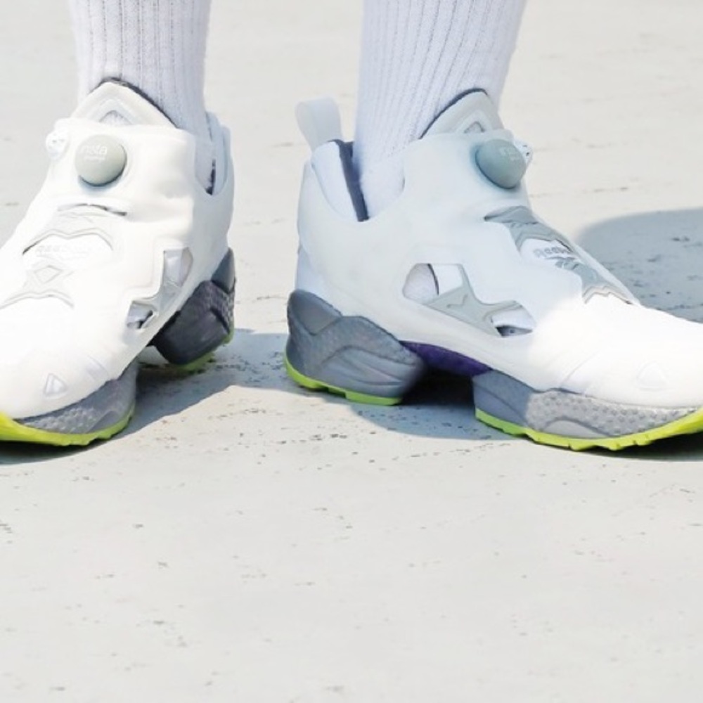 Reebok InstaPump Fury 95 'White Pure Grey' GZ1615 Sz 11.5